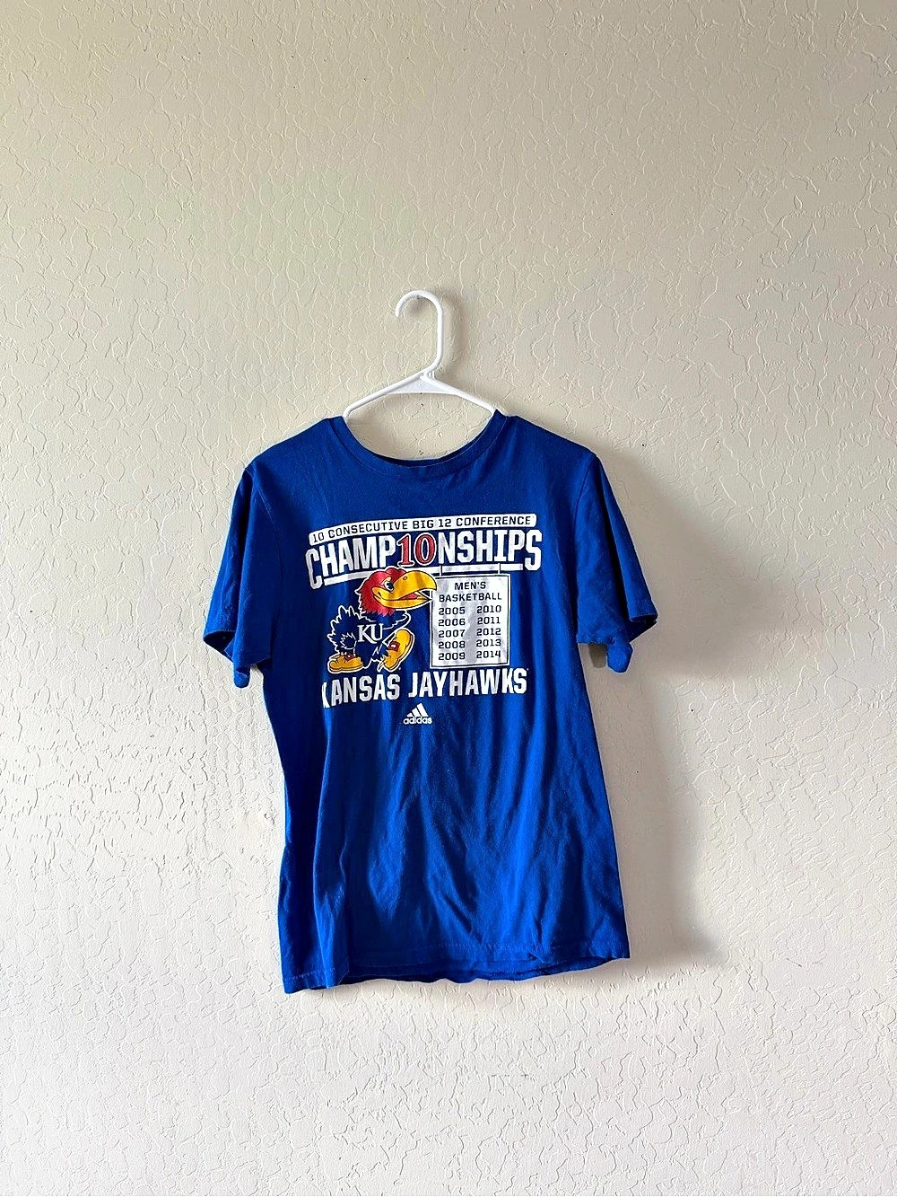 adidas The Go-To Tee Short Sleeve Tee Blue Size Medium